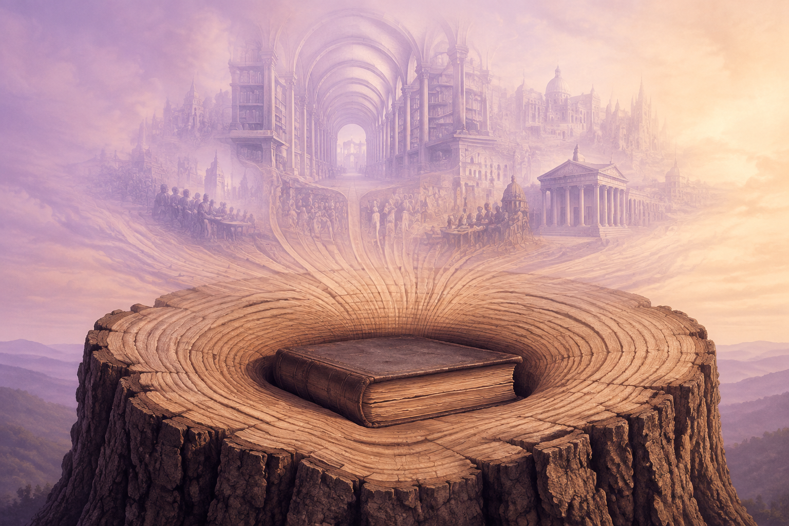 The Bible is a Tree Trunk